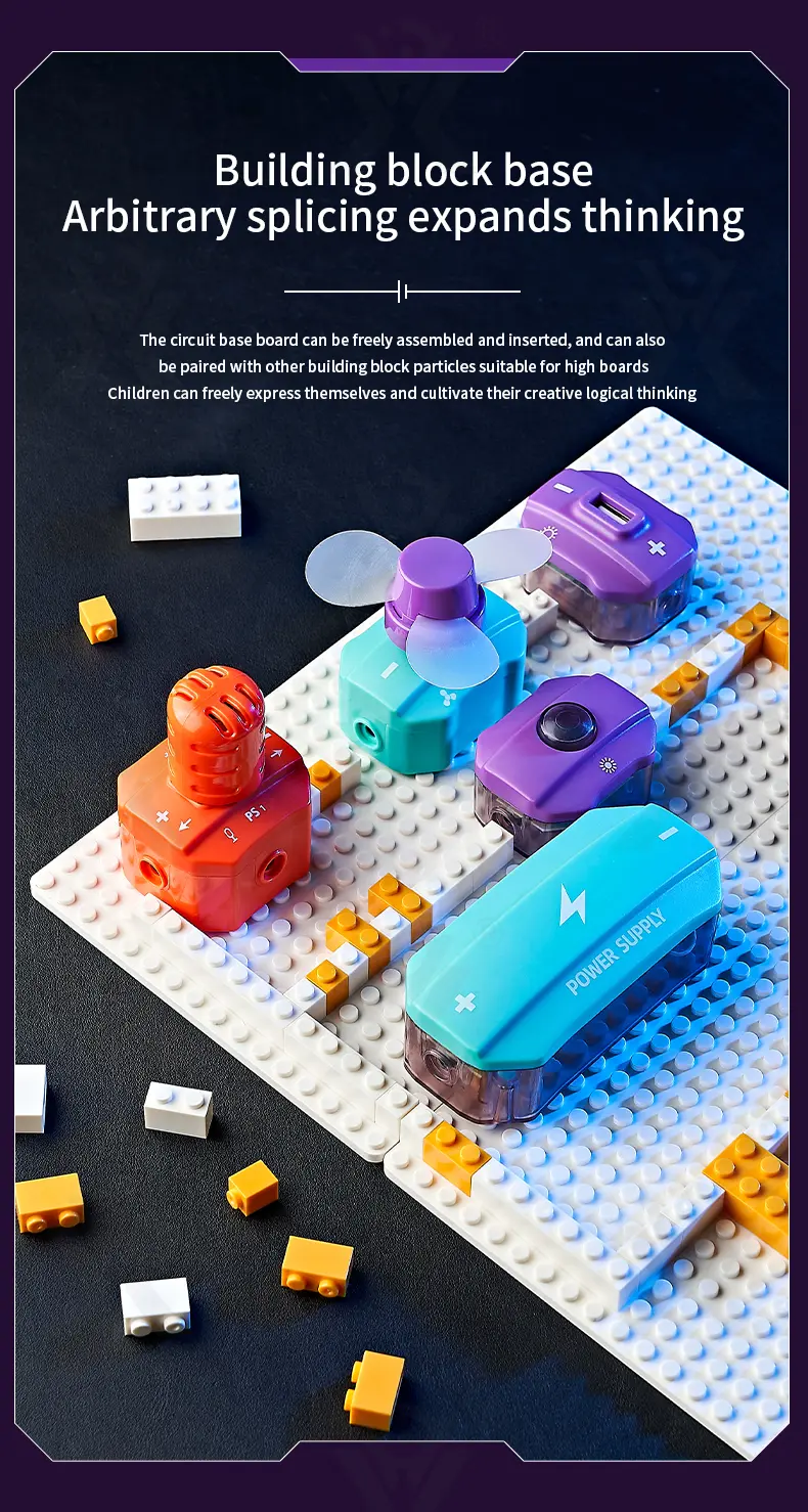 Electronic Bricks With 100+ Circuit Experiments (TG4124842) — product detail panel 12