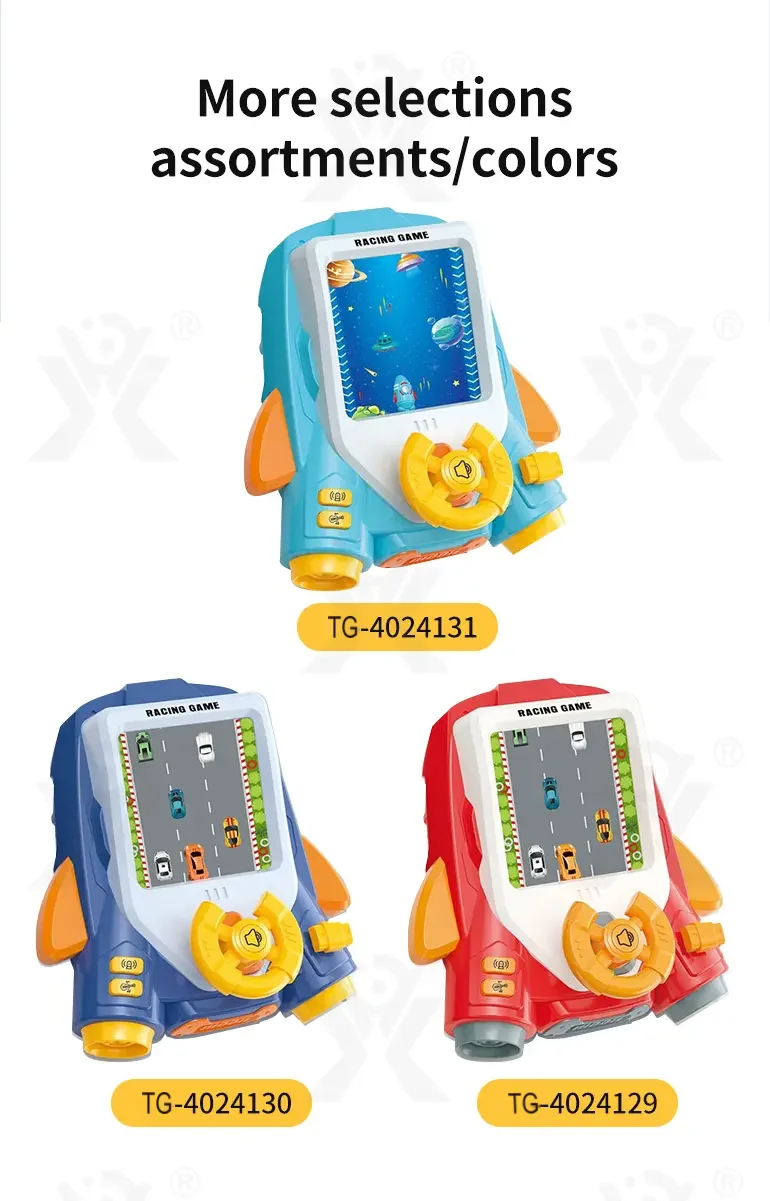 2-in-1 Space Car Game Machine Toy with Lights, Sounds, and Dual Charging Options (TG4024131) — product detail panel 9