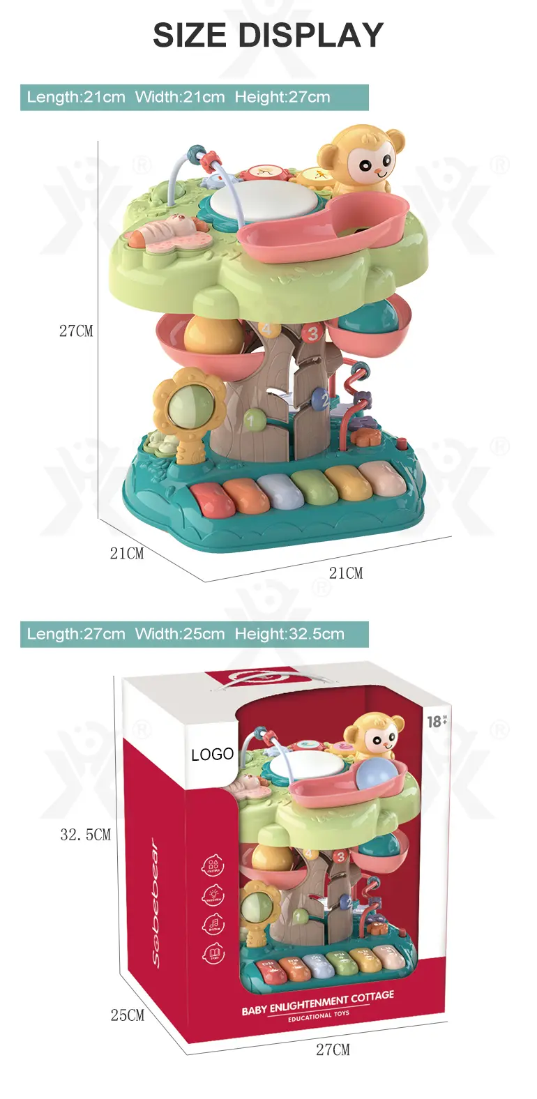 Wisdom Tree Toy With Multi-functions (TG2118090) — product detail panel 13