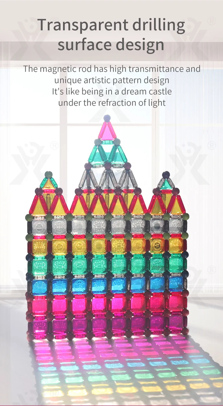 Magnetic Toy with Color Window and Romote-Controlled Light (TG3995279) — product detail panel 1