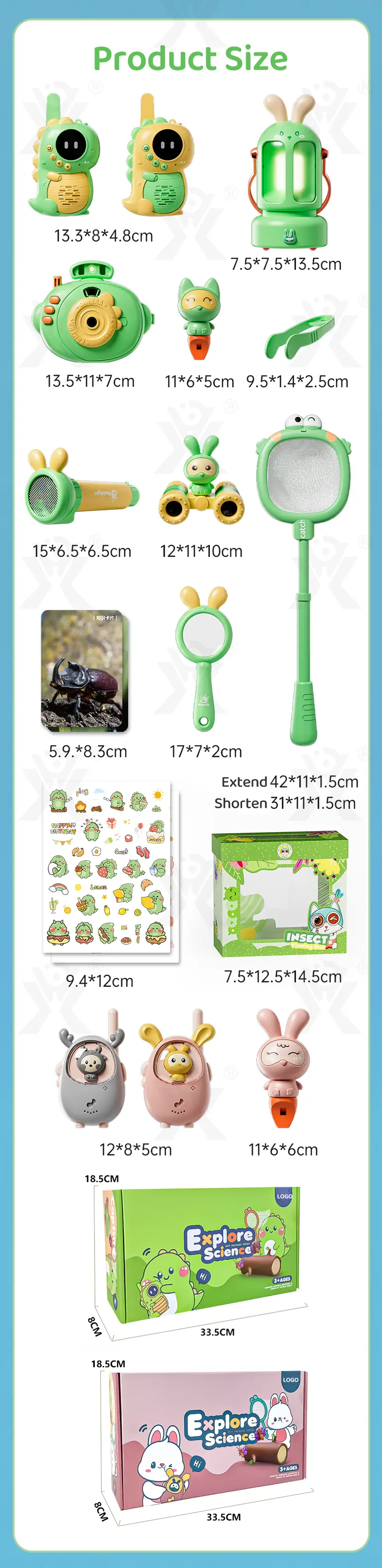 Complete 12-in-1 Outdoor Diy Exploration Set (TG4469319) — product detail panel 16