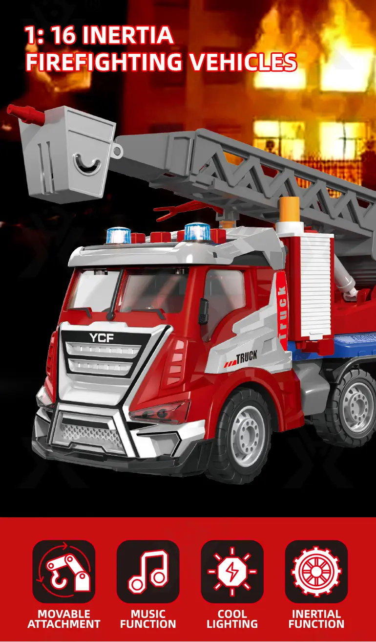 Fire Fighting Truck Toys (TG4033920) — product detail panel 1