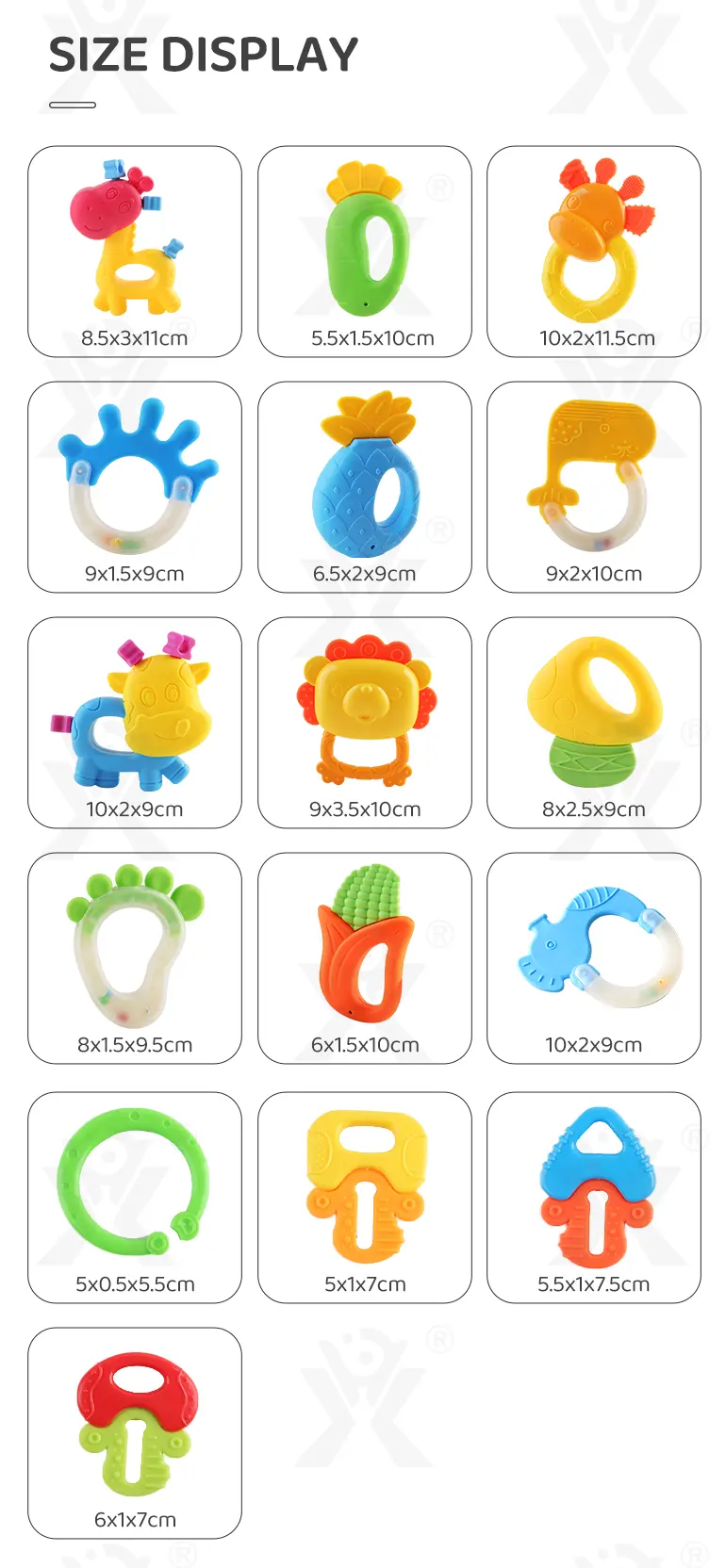 Bulk 2-in-1 Rattle Teether (TG3982995) — product detail panel 9