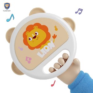 Baby Hand Drum Toy with Shake & Clap Sounds