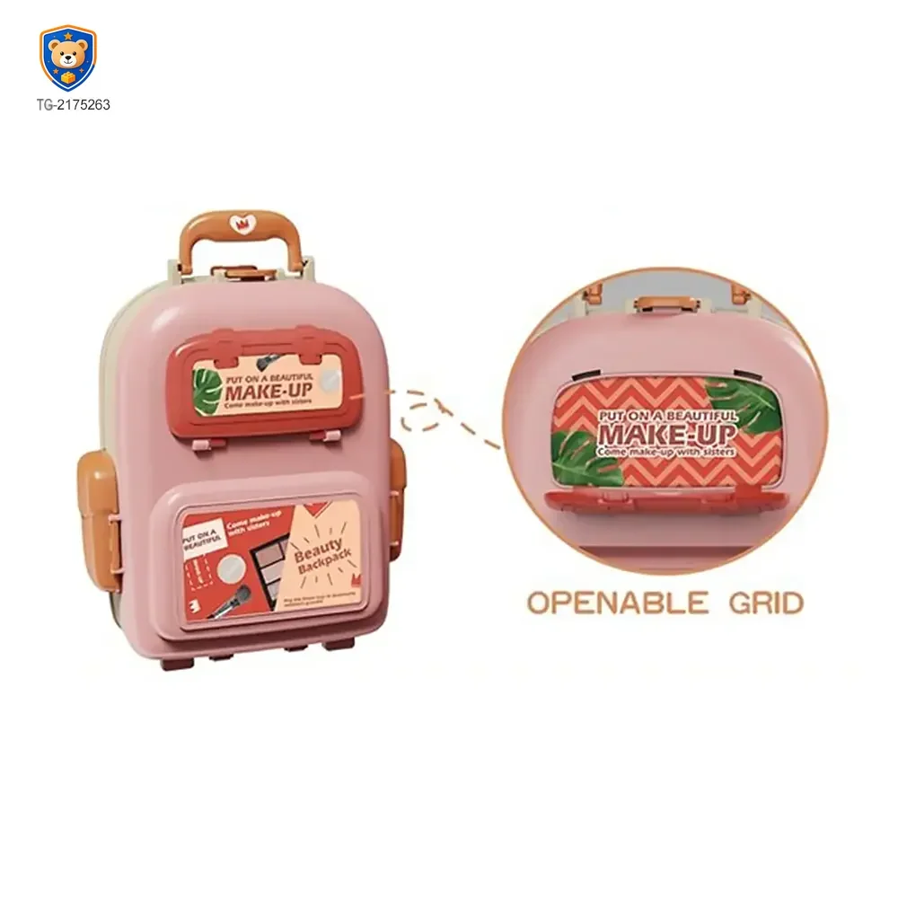 3-in-1 Kids Dresser Backpack with Light & Music for Fun Role Play, Pretend Play Toy — product view 5