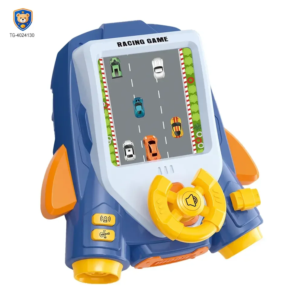 2-in-1 Driving & Space Flight Simulation Toy with Lights, Sounds, and Interactive Controls — product view 1
