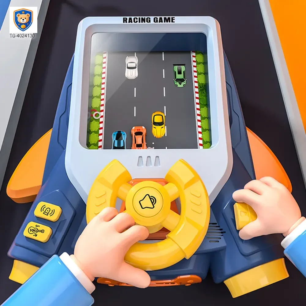 2-in-1 Driving & Space Flight Simulation Toy with Lights, Sounds, and Interactive Controls — product view 2