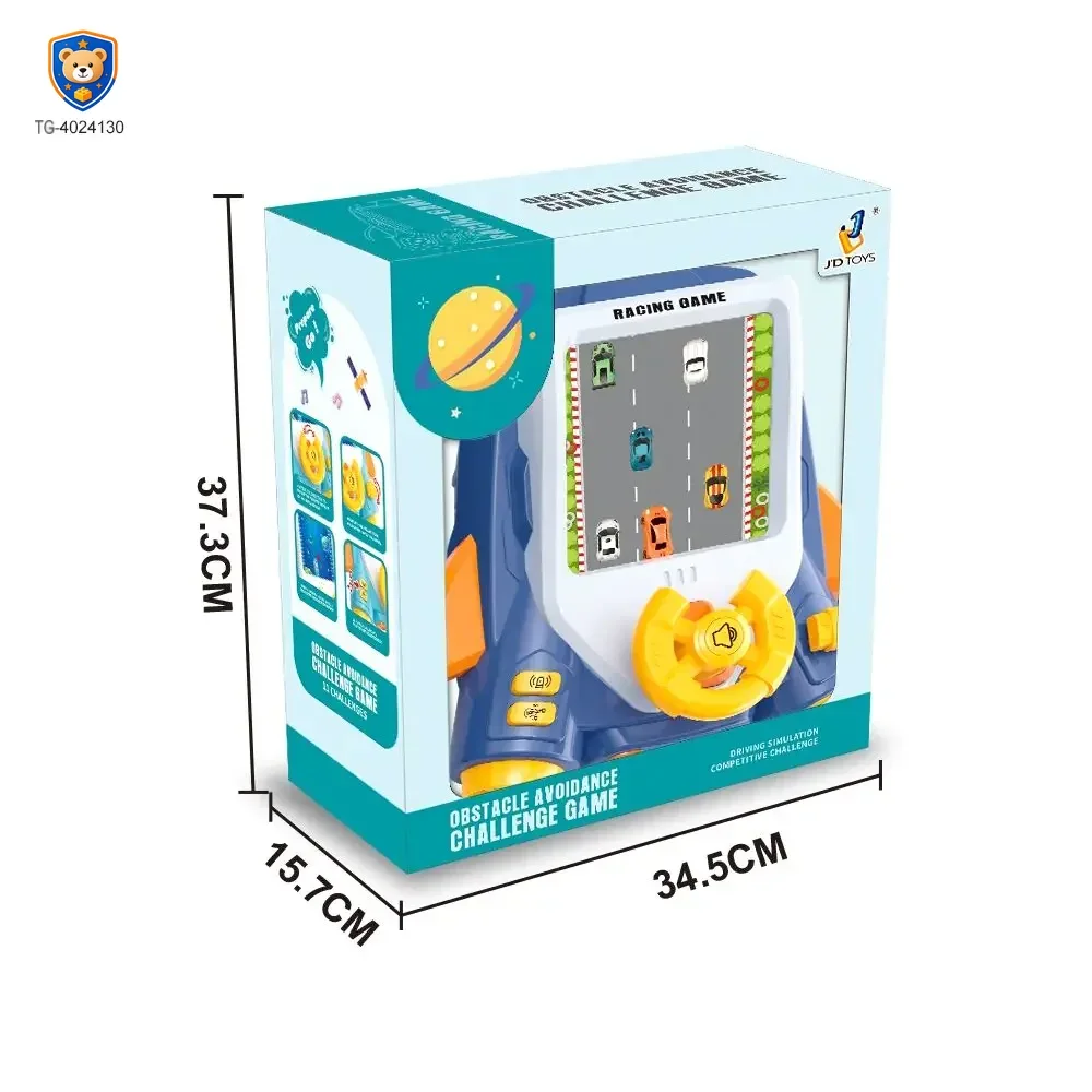2-in-1 Driving & Space Flight Simulation Toy with Lights, Sounds, and Interactive Controls — product view 6