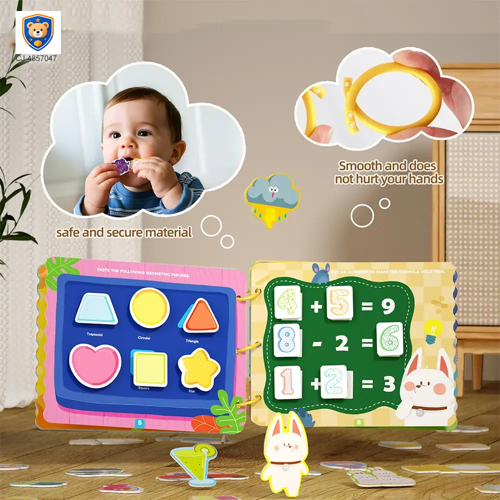 Magic Sticker Book for Kids with Four Learning Themes & Reusable Design — product view 4