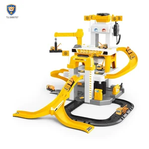 Engineering Parking Lot Toy with Lights, Sounds & Interactive Features