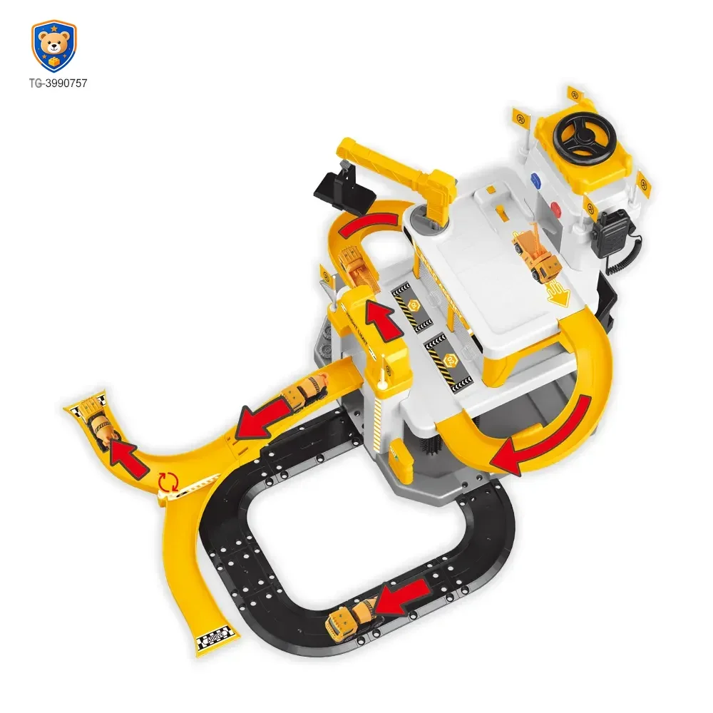 Engineering Parking Lot Toy with Lights, Sounds & Interactive Features — product view 3