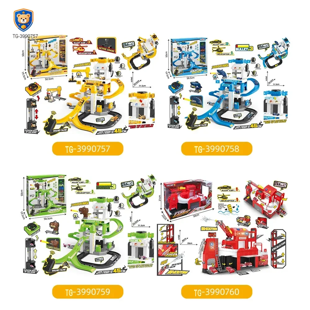 Engineering Parking Lot Toy with Lights, Sounds & Interactive Features — product view 5