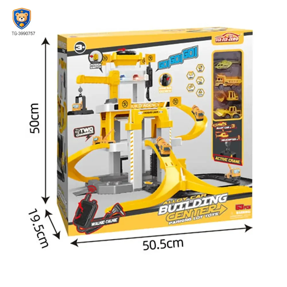 Engineering Parking Lot Toy with Lights, Sounds & Interactive Features — product view 6