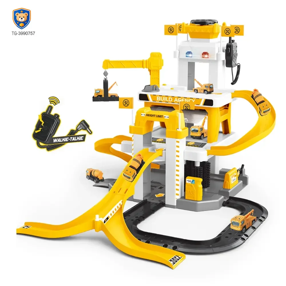 Engineering Parking Lot Toy with Lights, Sounds & Interactive Features — product view 7