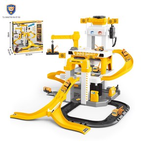 Parking Lot Toy With Multi-Scenario Play