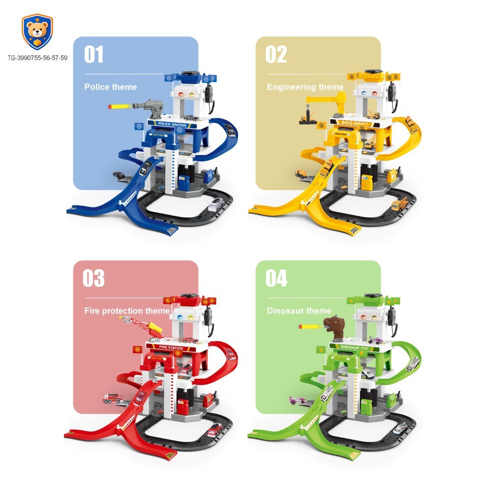 Parking Lot Toy With Multi-Scenario Play — product view 7