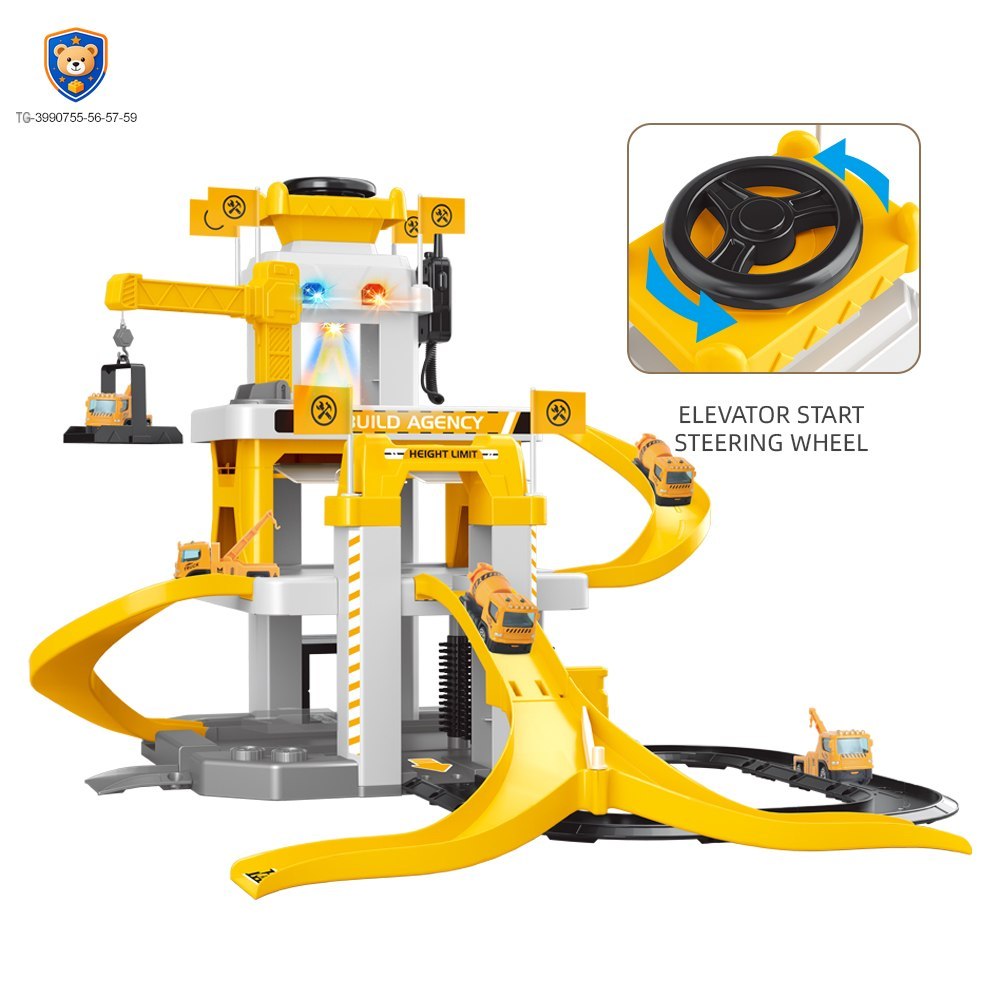 Parking Lot Toy With Multi-Scenario Play — product view 2