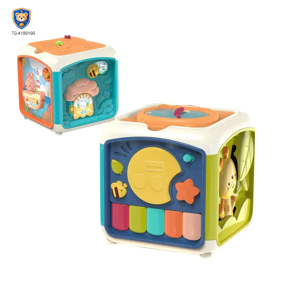7-in-1 Activity Cube Seven Facet Toy with Music, Shapes, and Interactive Play — product view 1