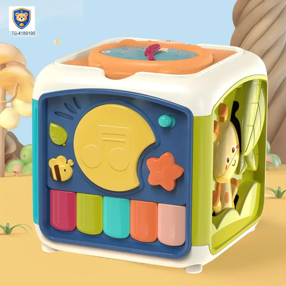 7-in-1 Activity Cube Seven Facet Toy with Music, Shapes, and Interactive Play — product view 2