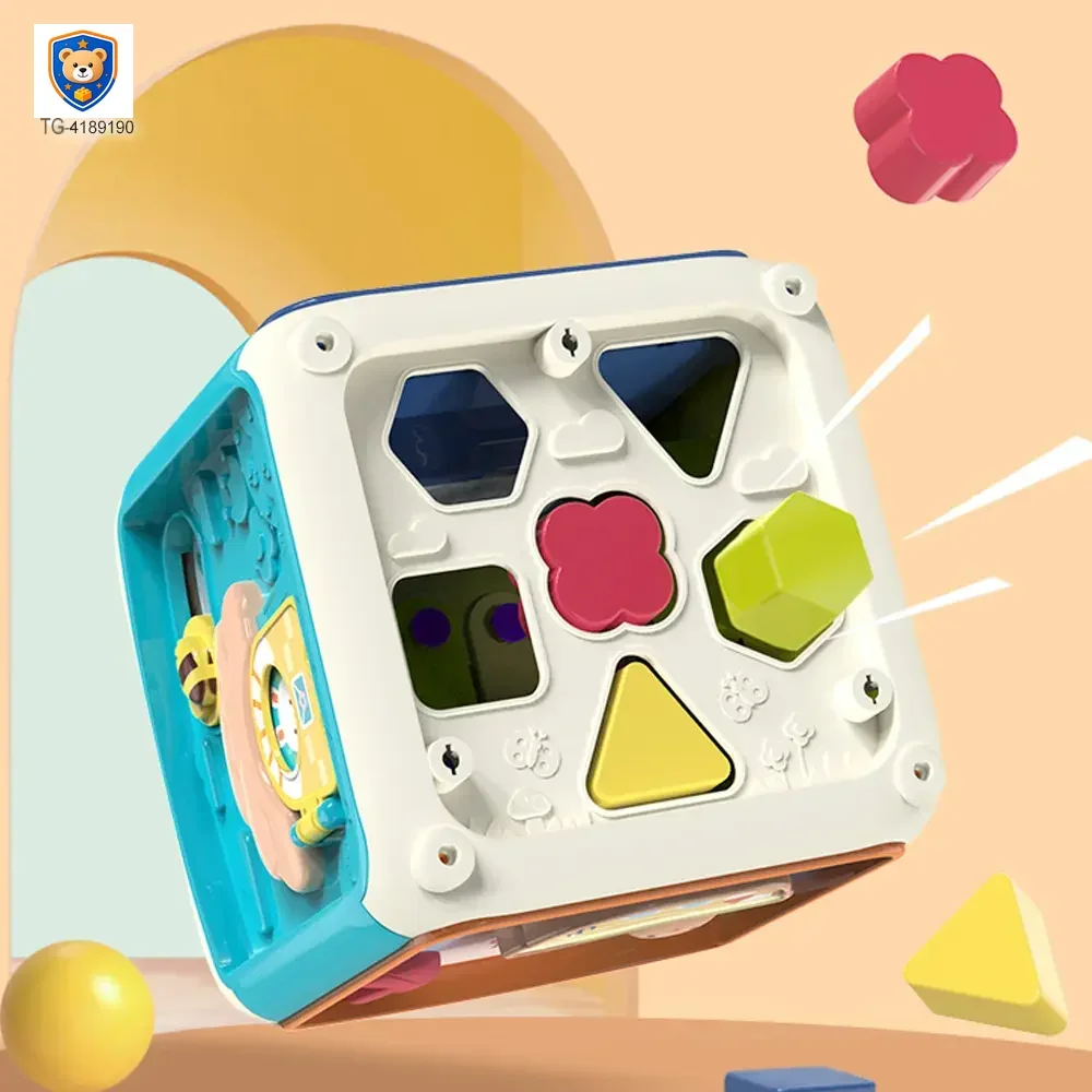 7-in-1 Activity Cube Seven Facet Toy with Music, Shapes, and Interactive Play — product view 4