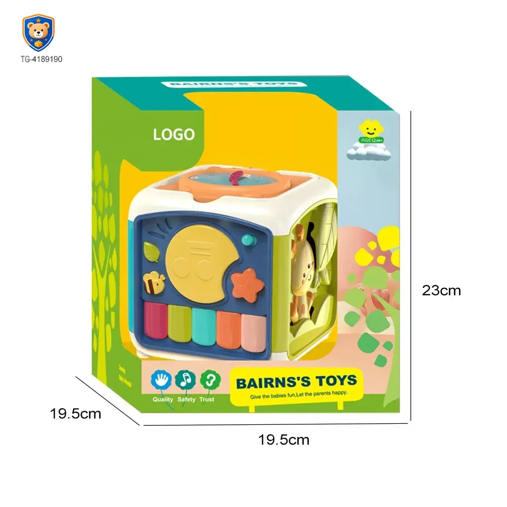 7-in-1 Activity Cube Seven Facet Toy with Music, Shapes, and Interactive Play — product view 6