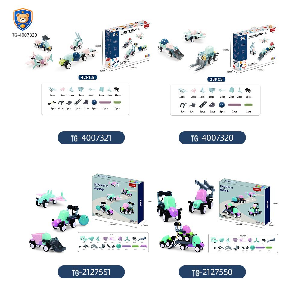 Magnetic Building Block Toys — product view 3