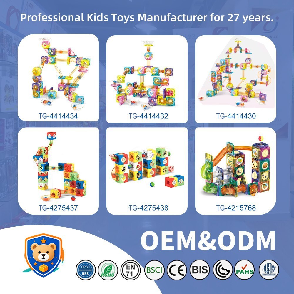Transparent 3-in-1 Magnetic Building Blocks — product view 6