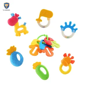 Bulk 2-in-1 Rattle Teether