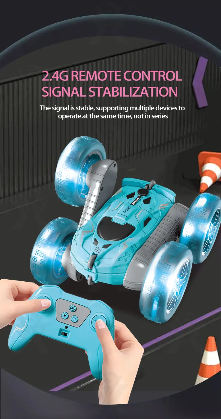 2.4G Remote Control Stunt Car, RC Toy (TG4937407) — product detail panel 3