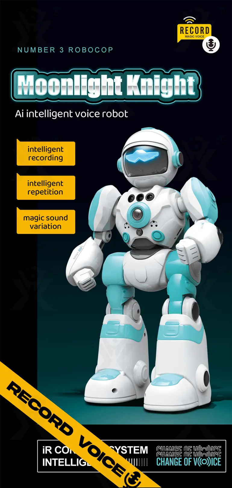 Intelligent Voice Robot Toy In Bulk, RC Control, AI Robot Toy (TG4162532) — product detail panel 1