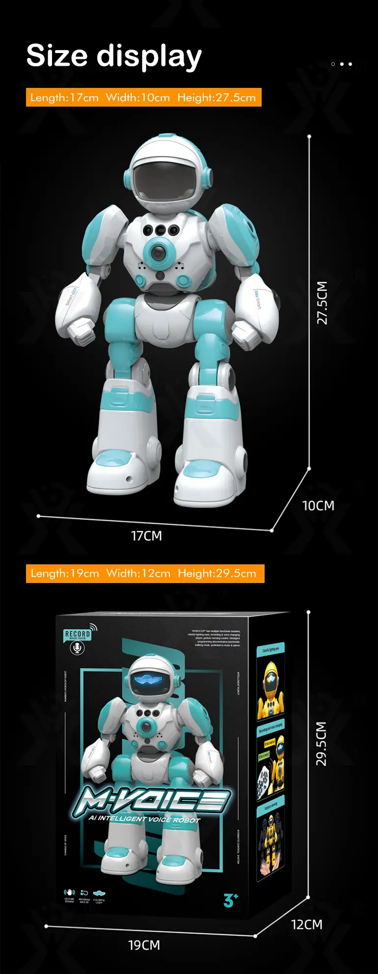 Intelligent Voice Robot Toy In Bulk, RC Control, AI Robot Toy (TG4162532) — product detail panel 10