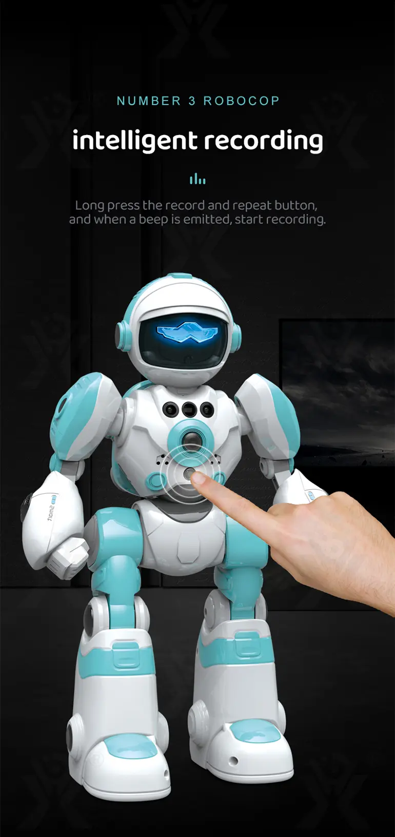 Intelligent Voice Robot Toy In Bulk, RC Control, AI Robot Toy (TG4162532) — product detail panel 3