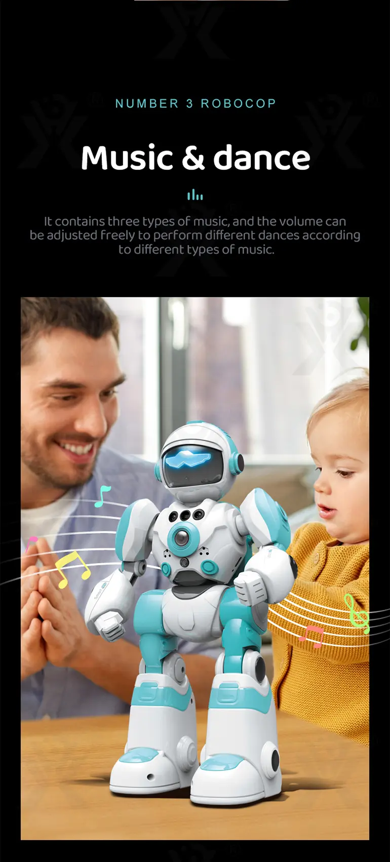 Intelligent Voice Robot Toy In Bulk, RC Control, AI Robot Toy (TG4162532) — product detail panel 7