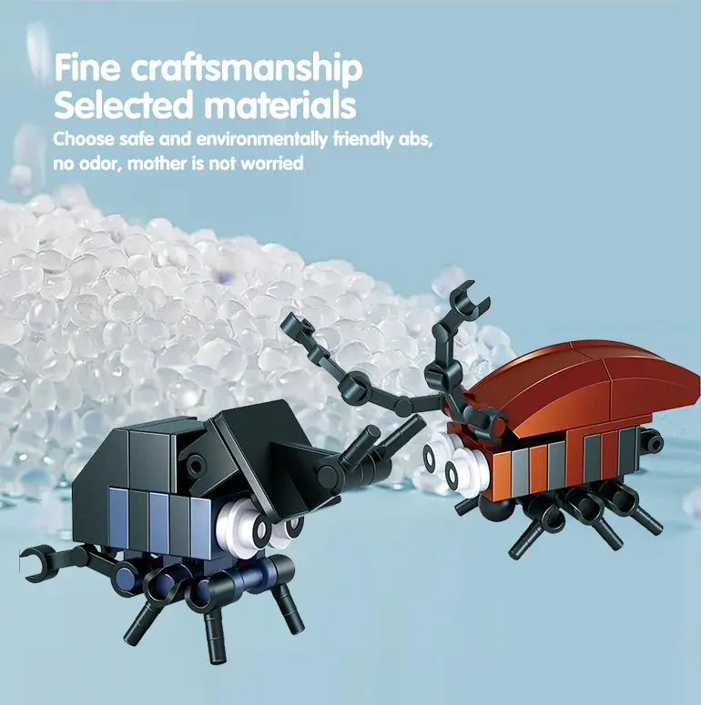 Insect Set Building Bricks For Kids Creative Playing (TG1625160) — product detail panel 4