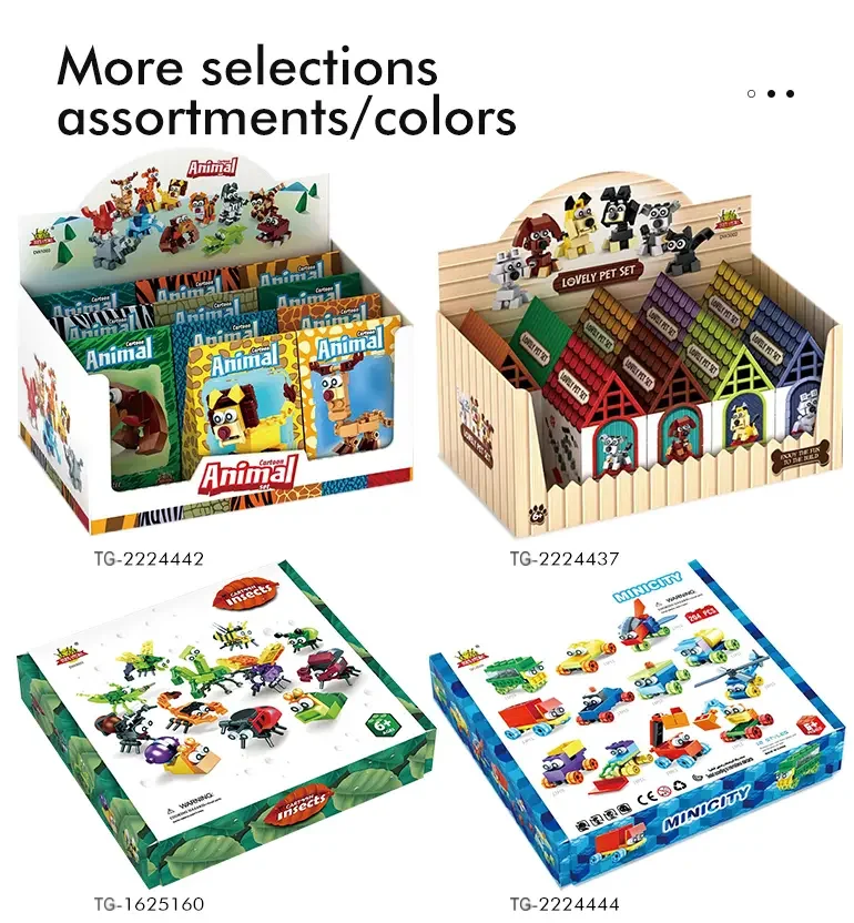 Insect Set Building Bricks For Kids Creative Playing (TG1625160) — product detail panel 5