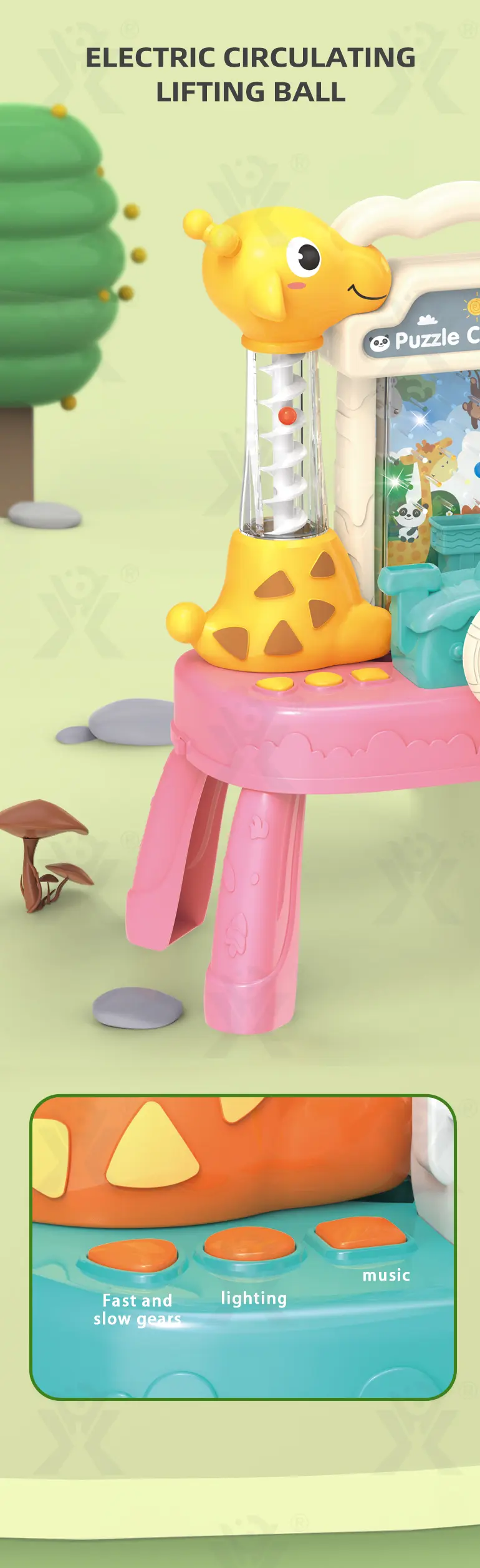 Cartoon Bean Catching Machine Toy, Educational Toy (TG3989341) — product detail panel 3