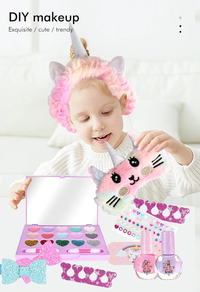 Safe DIY Makeup Set Toy For Kids, Stir Up Creativity (TG2257309) — product detail panel 1