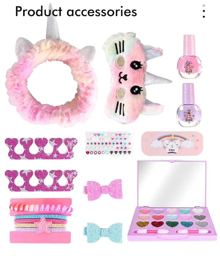 Safe DIY Makeup Set Toy For Kids, Stir Up Creativity (TG2257309) — product detail panel 2