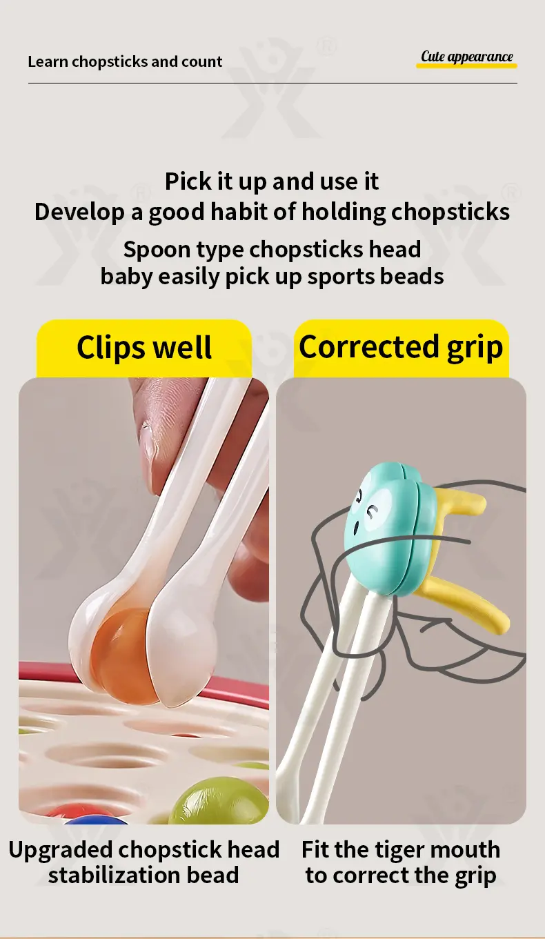 Chopsticks Training Machine Toy, Educational Toy (TG4163000) — product detail panel 2