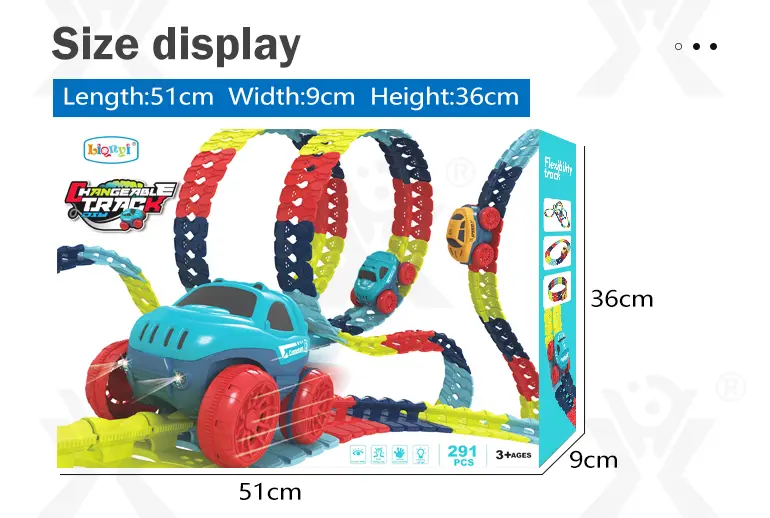 Anti-Gravity Rail Vehicle Toy (TG2902120) — product detail panel 7