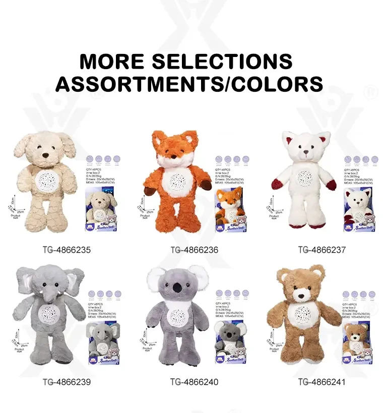 Music Soothes Plush Toy Within Starry Projection, White Noise, Music Loop, Voice IC Detachable For Cleaning (TG4866236) — product detail panel 7