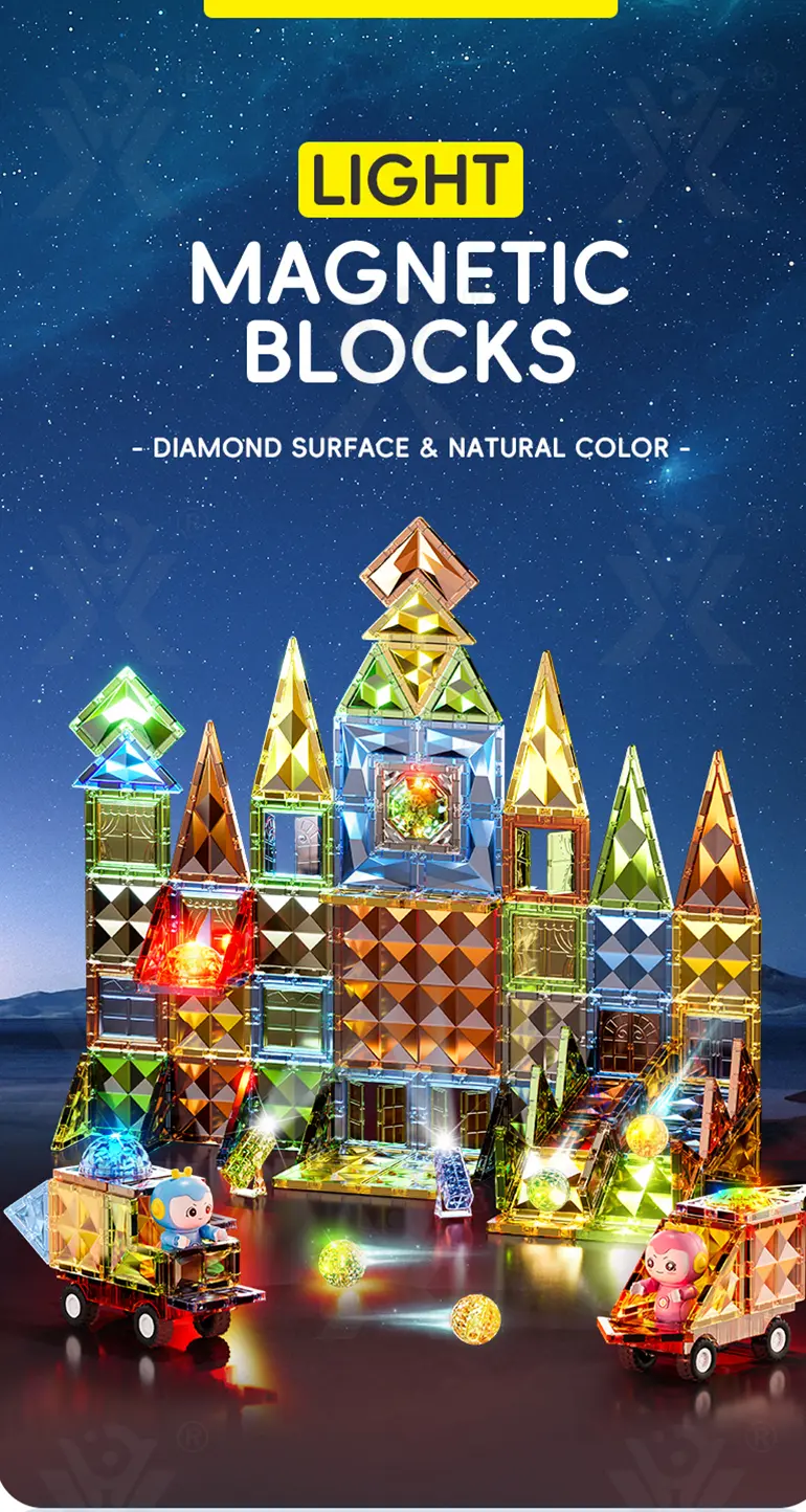 Luminescent Magnetic Bricks (TG4193968) — product detail panel 1