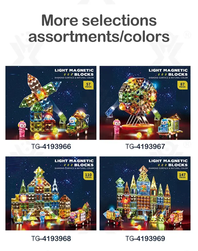 Glowing Magnetic Brick Toy (TG4193966) — product detail panel 14