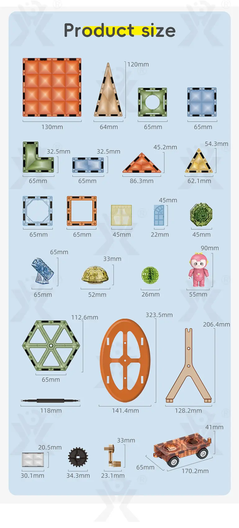 Glowing Magnetic Brick Toy (TG4193966) — product detail panel 15