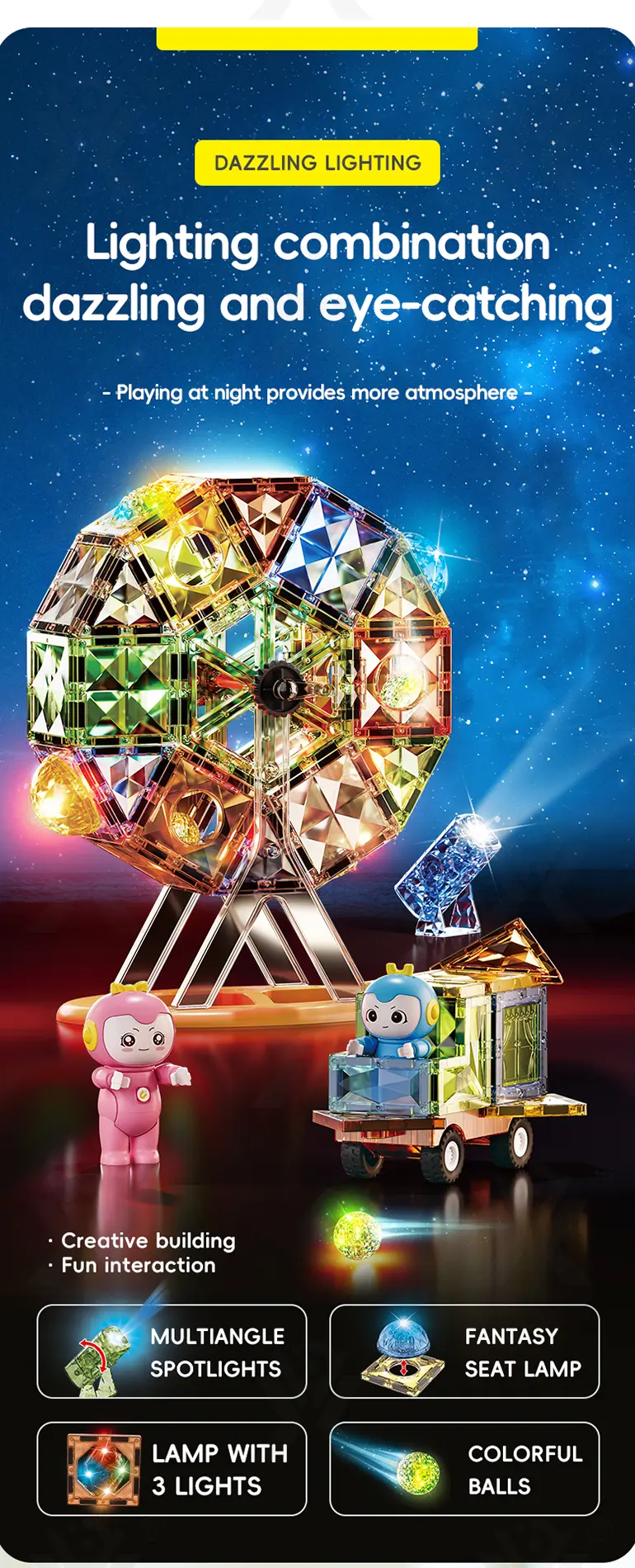 Glowing Magnetic Brick Toy (TG4193966) — product detail panel 4
