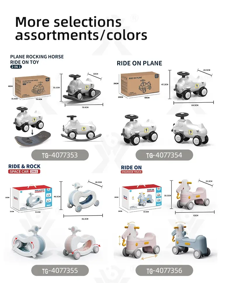2-in-1 Rocking Horse & Scooter Toy, 3 Years and Up (TG4077353) — product detail panel 11