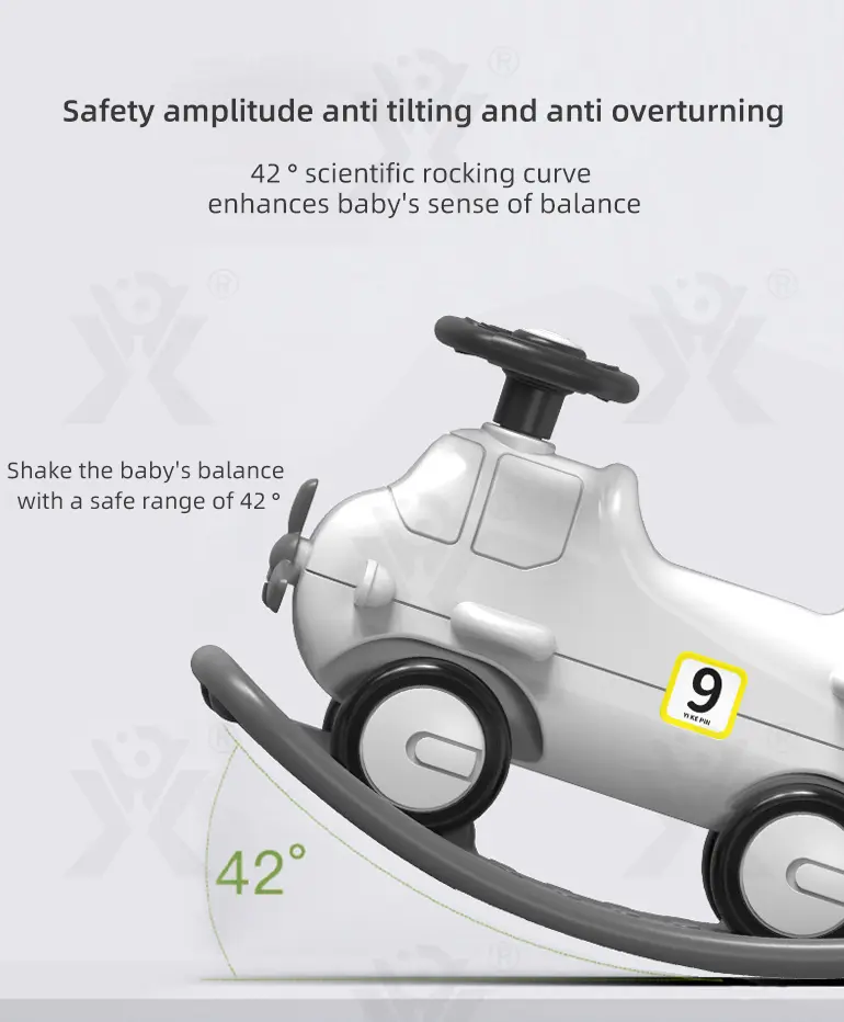 2-in-1 Rocking Horse & Scooter Toy, 3 Years and Up (TG4077353) — product detail panel 5