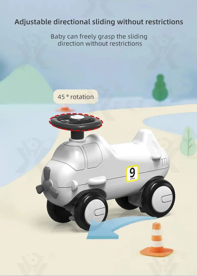2-in-1 Rocking Horse & Scooter Toy, 3 Years and Up (TG4077353) — product detail panel 6