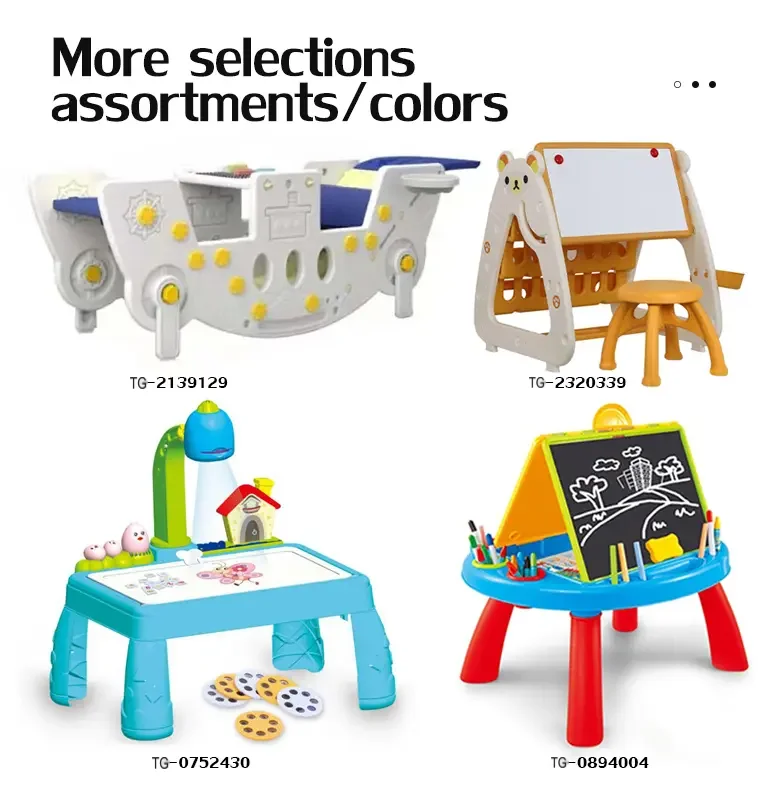 3-in-1 Study Table for Kids, Desk, Drawing Board & Bookshelf (TG2320339) — product detail panel 4