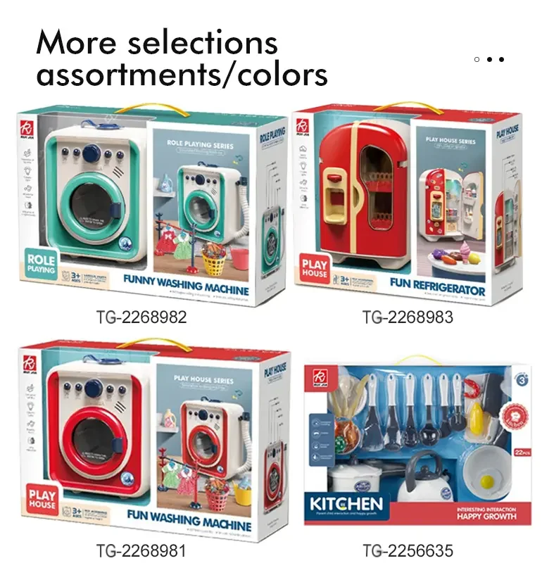 Simulation Washing Machine Toy For Kids, Pretend Play Set (TG2268981) — product detail panel 4
